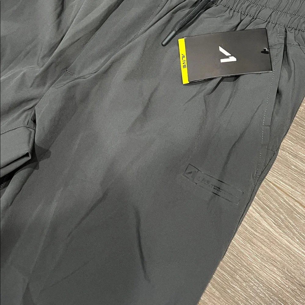 Men's Green/Grey Joggers